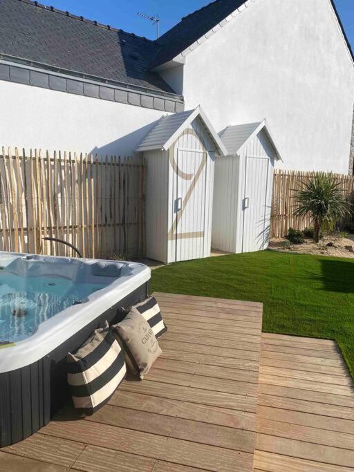 La Cabane De La Plage Quiberon Εξωτερικό φωτογραφία